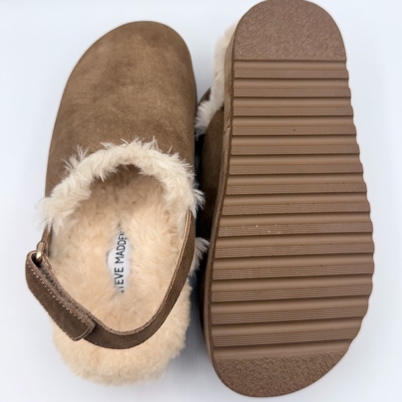 Steve Madden “Mellow-F” cognac suede clogs - Picture 5 of 6